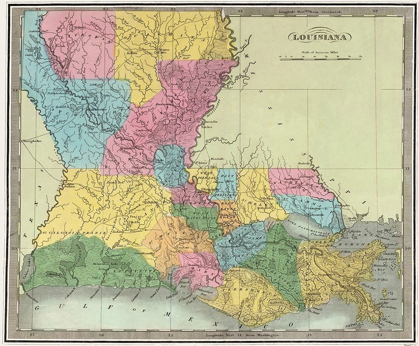 Picture of LOUISIANA - BURR 1835