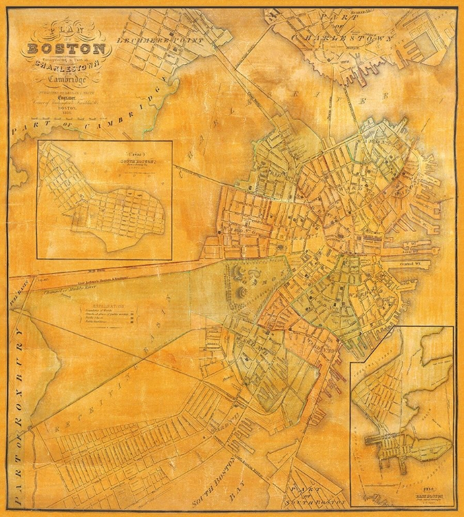 Picture of BOSTON, CHARLESTOWN, CAMBRIDGE MASSACHUSETTS