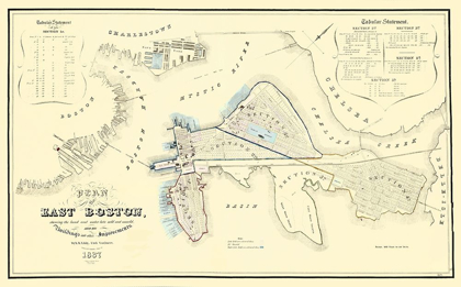 Picture of EAST BOSTON MASSACHUSETTS - MOORE 1837