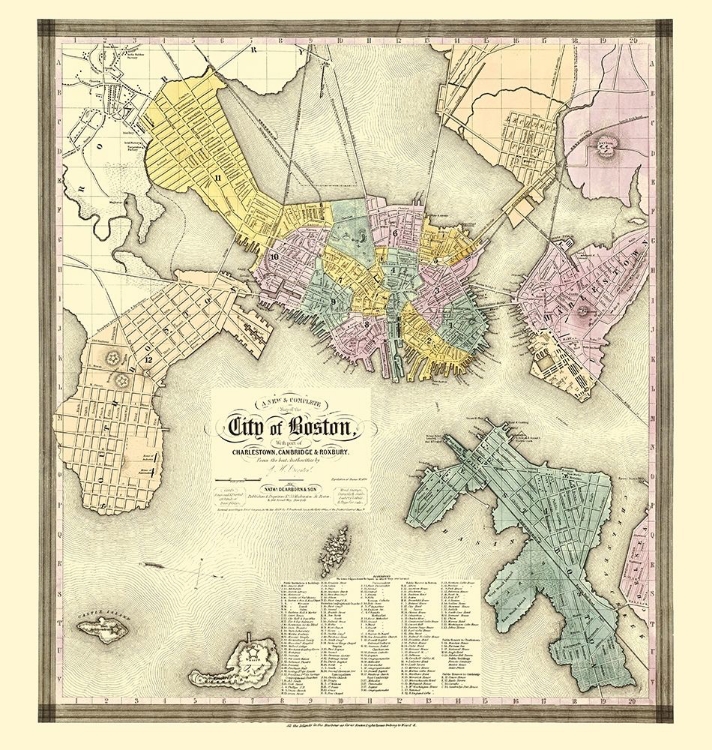 Picture of BOSTON MASSACHUSETTS - DEARBORN 1839