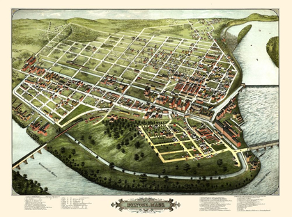 Picture of HOLYOKE MASSACHUSETTS - BAILEY 1877