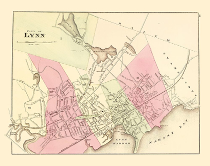 Picture of LYNN MASSACHUSETTS - WALLING 1871