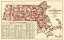 Picture of MASSACHUSETTS - WALLING AND GRAY 1871