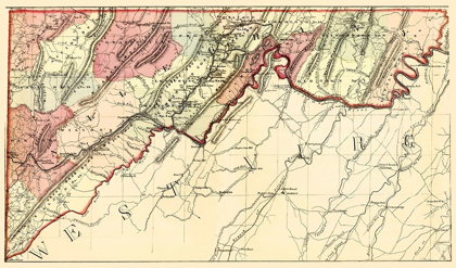 Picture of ALLEGHANY MARYLAND - MARTENET 1866