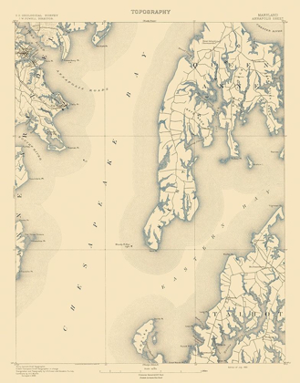 Picture of ANNAPOLIS MARYLAND QUAD - USGS 1892