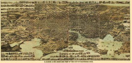 Picture of BALTIMORE MARYLAND - SACHESE 1869