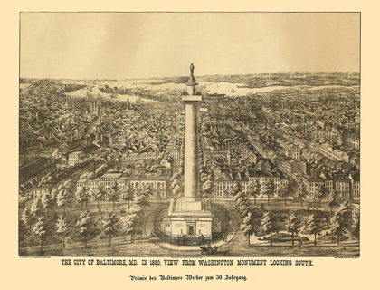 Picture of BALTIMORE MARYLAND - SACHESE 1880