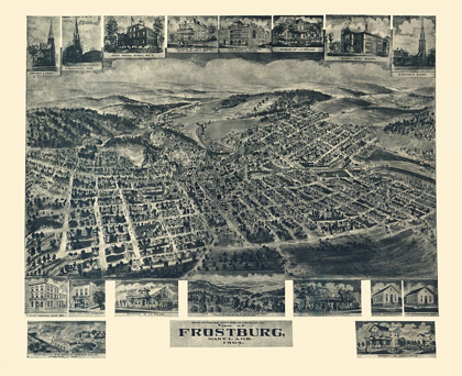 Picture of FROSTBURG MARYLAND - FOWLER 1905