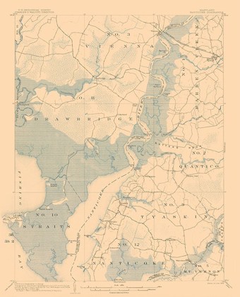 Picture of NANTICOKE MARYLAND QUAD - USGS 1903