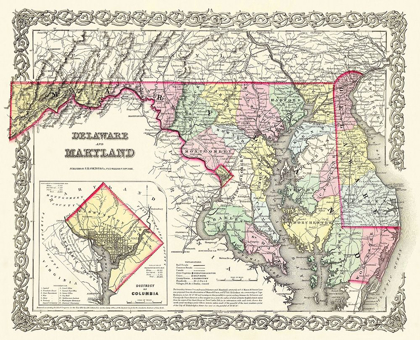 Picture of MARYLAND - 1855