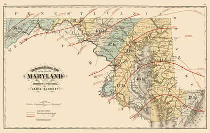 Picture of MARYLAND - BLODGET 1873