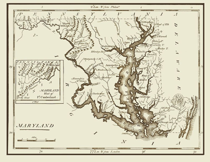 Picture of MARYLAND - LEWIS 1797