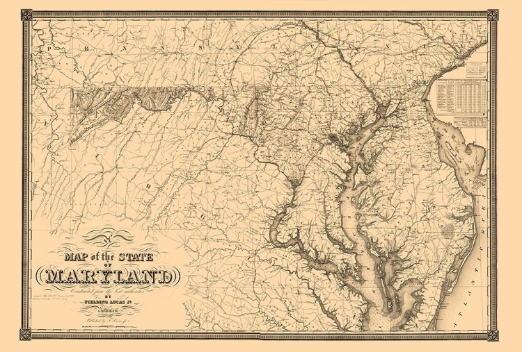 Picture of MARYLAND - LUCAS 1841
