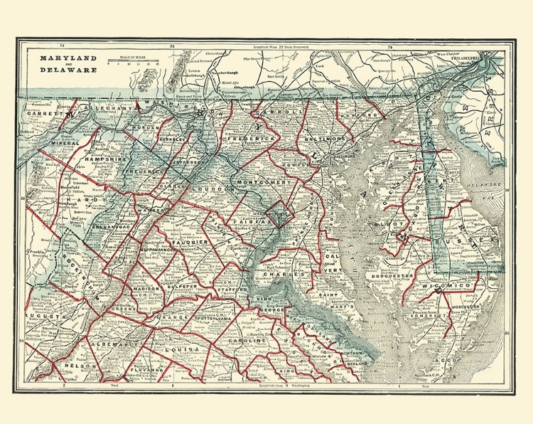 Picture of MARYLAND, DELAWARE - RATHBUN 1893