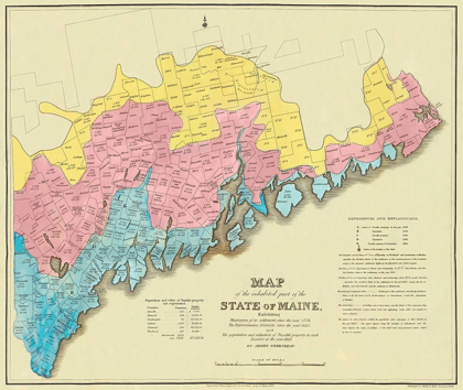 Picture of STATE OF MAINE LANDOWNER  2ND EDITION- 1829