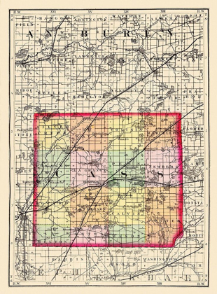 Picture of CASS MICHIGAN - WALLING 1873