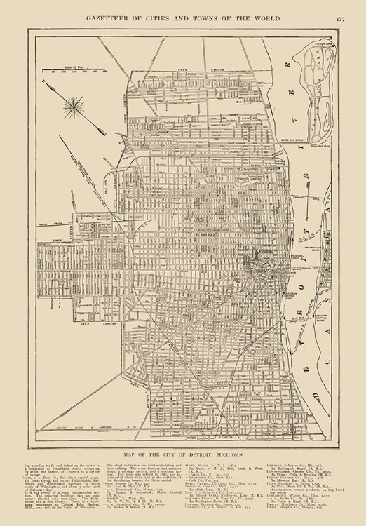 Picture of DETROIT  MICHIGAN - REYNOLD 1921