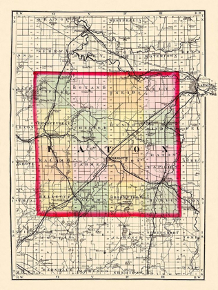 Picture of EATON MICHIGAN - WALLING 1873