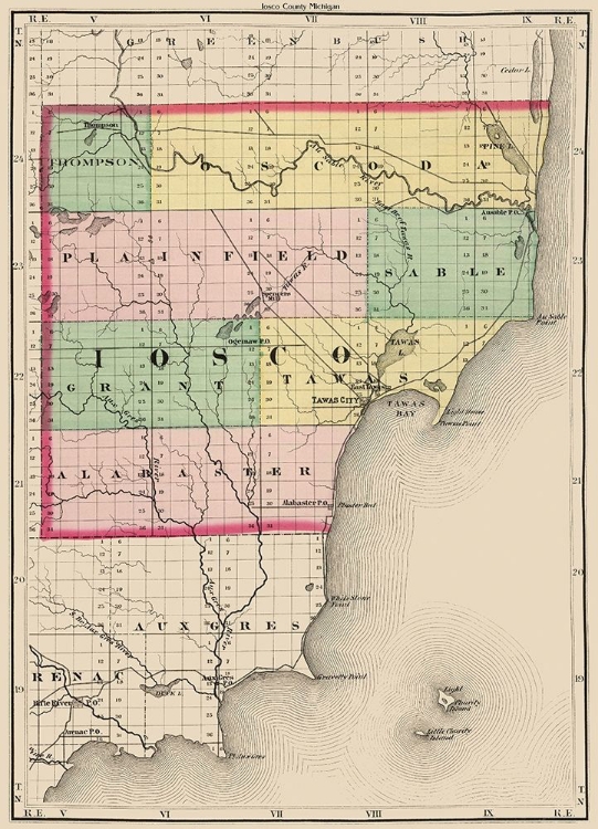 Picture of IOSCO MICHIGAN - WALLING 1873