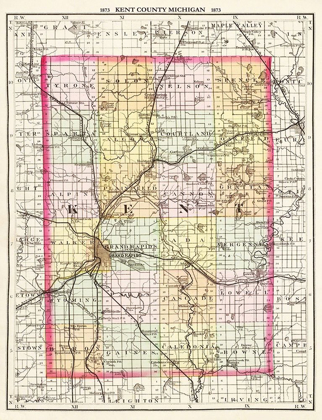 Picture of KENT MICHIGAN - WALLING 1873