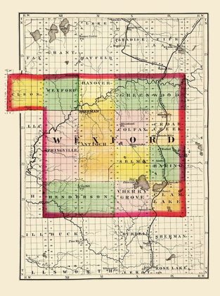 Picture of WEXFORD MICHIGAN - WALLING 1873