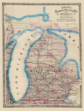 Picture of MICHIGAN - CRAM 1875