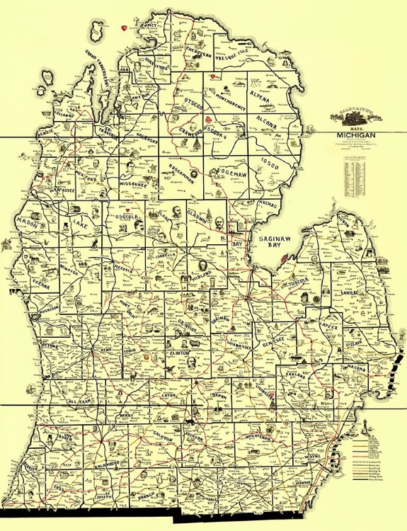 Picture of TRANSPORTATION ROUTES - MCEWEN 1897