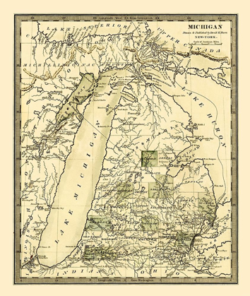 Picture of MICHIGAN - BURR 1831