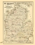 Picture of MICHIGAN LOWER PENINSULA - TACKABURY 1873