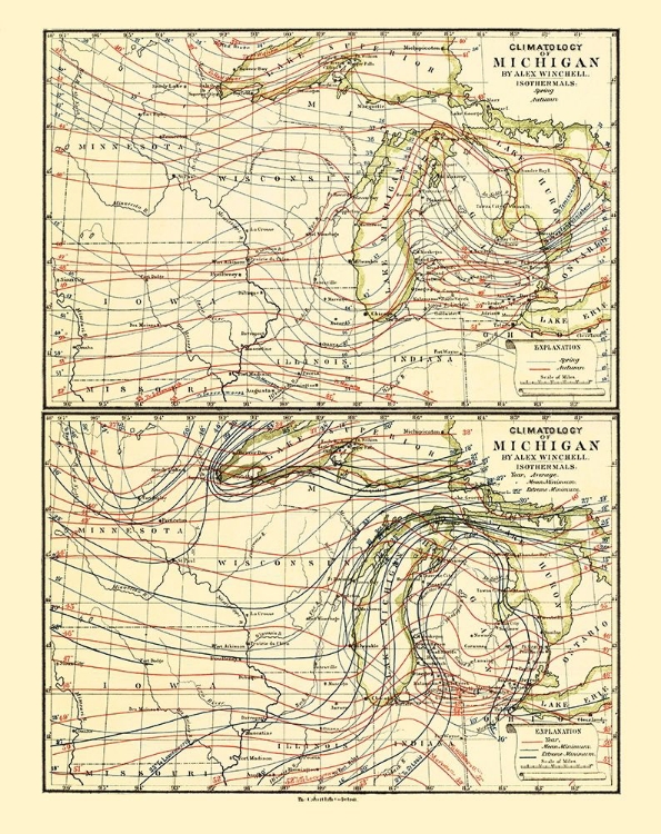 Picture of MICHIGAN CLIMATOLOGY SPRING