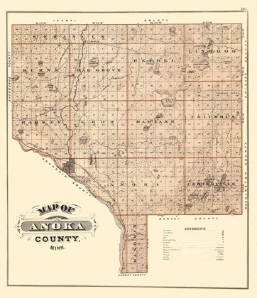 Picture of ANOKA MINNESOTA LANDOWNER - ANDREAS 1874