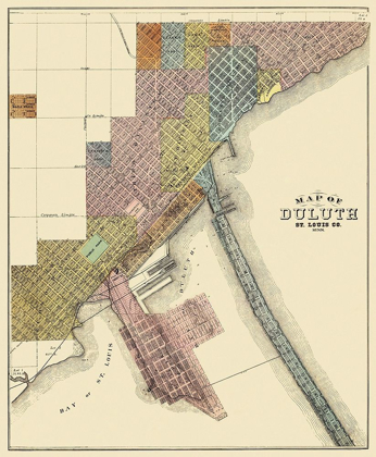 Picture of DULUTH MINNESOTA - ANDREAS 1874