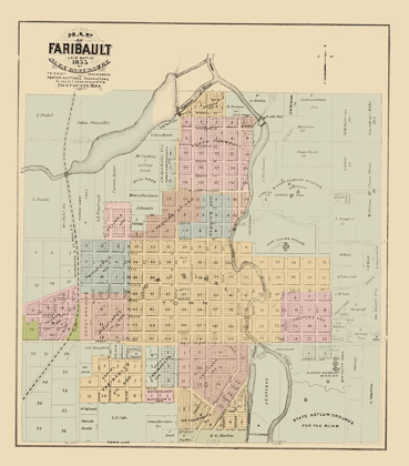 Picture of FARIBAULT MINNESOTA - ANDREAS 1874