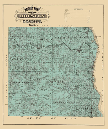 Picture of HOUSTON MINNESOTA LANDOWNER - ANDREAS 1874