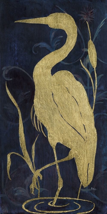 Picture of EGRET ON INDIGO II