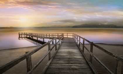 Picture of MORNING ON THE LAKE