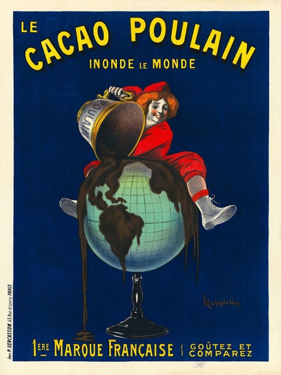 Picture of LE CACAO POULAIN INONDE LE MONDE, 1911