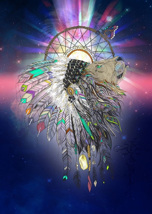 Picture of COSMIC LION BUTTERFLY