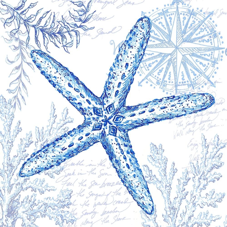 Picture of COASTAL SKETCHBOOK-STARFISH 