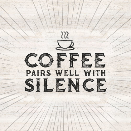 Picture of COFFEE HUMOR II-COFFEE AND SILENCE
