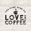 Picture of COFFEE HUMOR VI-LOVE AND COFFEE