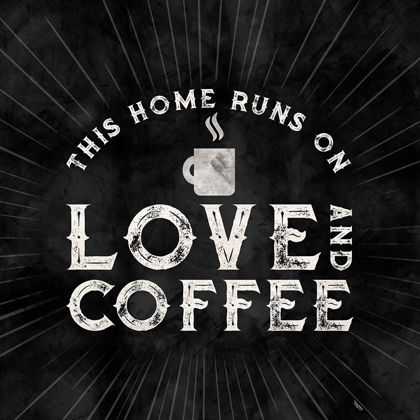 Picture of COFFEE HUMOR BLACK VI-LOVE AND COFFEE