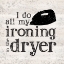 Picture of LAUNDRY ROOM HUMOR III-IRONING