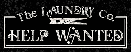 Picture of LAUNDRY ROOM HUMOR PANEL BLACK III-LAUNDRY CO.