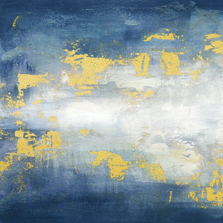 Picture of SUNRISE ABSTRACT BLUE I
