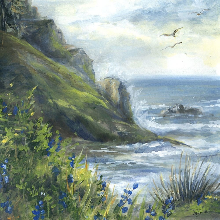 Picture of BLUE BELL OCEAN LANDSCAPE