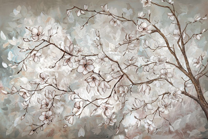 Picture of MAGNOLIA BRANCHES NEUTRAL LANDSCAPE