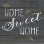 Picture of FARMHOUSE SIGN BLACK I-HOME SWEET HOME