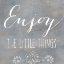 Picture of ENJOY THE LITTLE THINGS