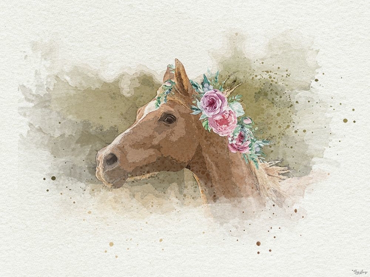 Picture of WATERCOLOR HORSE